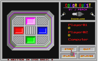 Color Quest atari screenshot